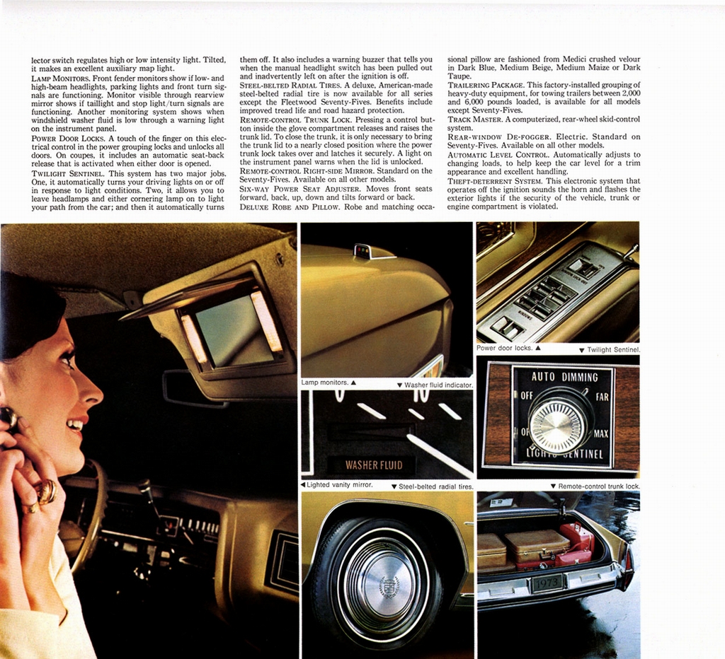 1973 Cadillac Prestige Brochure Page 16